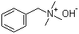 苄基三甲基氢氧化铵分子结构 (CAS 100-85-6)
