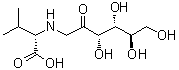 N-果糖基缬氨酸分子结构 (CAS 10003-64-2)