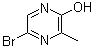 structure of CAS# 100047-56-1, 5-Bromo-3-methylpyrazin-2-ol