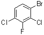 1-Bromo-2,4-dichloro-3-fluorobenzene molecular structure (CAS 1000573-15-8)