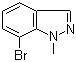 7-Bromo-1-methylindazole molecular structure (CAS 1000576-59-9)