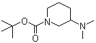structure of CAS# 1000576-83-9, 1-(tert-Butyloxycarbonyl)-3-dimethylaminopiperidine