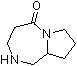 structure of CAS# 1000577-71-8, Octahydro-5H-pyrrolo[1,2-a][1,4]diazepin-5-one