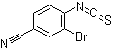 structure of CAS# 1000577-91-2, 3-Bromo-4-isothiocyanatobenzonitrile