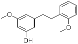 CAS # 1000676-45-8, Stilbostemin N, 3-Methoxy-5-[2-(2-methoxyphenyl)ethyl]phenol