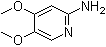 4,5-Dimethoxypyridin-2-amine molecular structure (CAS 1000843-61-7)