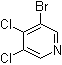 structure of CAS# 1001056-83-2, 3-Bromo-4,5-dichloropyridine