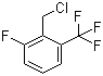 structure of CAS# 1001096-10-1, 2-(Chloromethyl)-3-fluorobenzotrifluoride