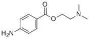 CAS # 10012-47-2, (Dimethylamino)ethyl p-aminobenzoate, 2-(dimethylamino)ethyl 4-aminobenzoate
