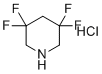 3,3,5,5-Tetrafluoro-piperidine hydrochloride molecular structure (CAS 1001337-97-8)