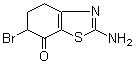 CAS 登录号：1001648-73-2, 2-氨基-6-溴-7-氧代-4,5,6,7-四氢苯并噻唑