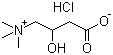 structure of CAS# 10017-44-4, L-Carnitine hydrochloride