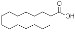 structure of CAS# 1002-84-2, n-Pentadecanoic acid