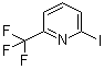 2-碘-6-三氟甲基吡啶分子结构 (CAS 100366-74-3)