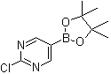 structure of CAS# 1003845-08-6, 2-Chloropyrimidine-5-boronic acid pinacol ester