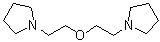 CAS # 100396-39-2, Bis(N-pyrrolidinylethyl) ether, 1,1'-(Oxydiethylene)dipyrrolidine