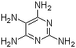 2,4,5,6-四氨基嘧啶分子结构 (CAS 1004-74-6)