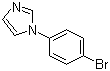 structure of CAS# 10040-96-7, 1-(4-Bromophenyl)imidazole