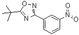 structure of CAS# 1004398-30-4, 5-(1,1-Dimethylethyl)-3-(3-nitrophenyl)-1,2,4-oxadiazole