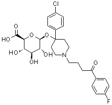 CAS 登录号：100442-88-4, 氟哌啶醇葡糖苷酸