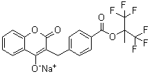 CAS # 1004551-83-0, Tecarfarin sodium, 4-[(4-Hydroxy-2-oxo-2H-1-benzopyran-3-yl)methyl]benzoic acid 2,2,2-trifluoro-1-methyl-1-(trifluoromethyl)ethyl ester sodium salt (1:1)