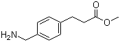4-氨甲基苯丙酸甲酯分子结构 (CAS 100511-78-2)