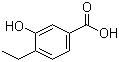 structure of CAS# 100523-85-1, 4-Ethyl-3-hydroxybenzoic acid