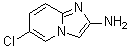 structure of CAS# 1005785-45-4, 6-氯咪唑并[1,2-a]吡啶-2-胺