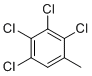 structure of CAS# 1006-32-2, 2,3,4,5-Tetrachlorotoluene