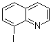 8-碘喹啉分子结构 (CAS 1006-47-9)