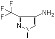 structure of CAS# 1006436-44-7, 1-Methyl-3-(trifluoromethyl)-1H-pyrazol-4-amine