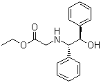 CAS # 100678-82-8, Ethyl 2-((1S,2R)-2-hydroxy-1,2-diphenylethylamino)acetate, N-[(1S,2R)-2-Hydroxy-1,2-diphenylethyl]-glycine ethyl ester