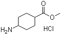 structure of CAS# 100707-54-8, 4-Aminocyclohexanecarboxylic acid methyl ester hydrochloride