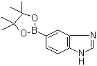 1H-Benzimidazole-5-boronic acid pinacol ester molecular structure (CAS 1007206-54-3)