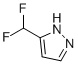 3-(二氟甲基)-1H-吡唑分子结构 (CAS 1007468-17-8)
