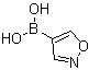 structure of CAS# 1008139-25-0, Isoxazol-4-ylboronic acid