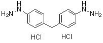 1-[4-(4-Hydrazinobenzyl)phenyl]hydrazine dihydrochloride molecular structure (CAS 100829-65-0)