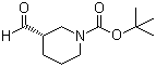structure of CAS# 1008562-87-5, (S)-3-甲酰基哌啶-1-羧酸叔丁酯