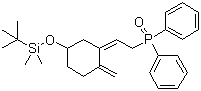 tert-Butyl[3-[2-(diphenylphosphinoyl)ethylidene]-4-methylenecyclohexyloxy]dimethylsilane molecular structure (CAS 100858-27-3)