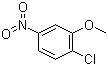 structure of CAS# 1009-36-5, 2-Chloro-5-nitroanisole