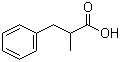 2-苄基丙酸分子结构 (CAS 1009-67-2)