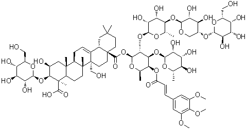 CAS 登录号：1009314-38-8, 远志皂苷 O