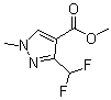 CAS 登录号：1009318-82-4, 3-(二氟甲基)-1-甲基-1H-吡唑-4-羧酸甲酯
