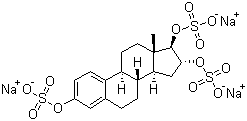 CAS 登录号：100940-55-4, 雌三醇三硫酸酯三钠盐