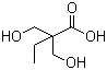 structure of CAS# 10097-02-6, 2,2-Bis(hydroxymethyl)butyric acid