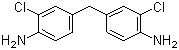 4,4'-Methylene bis(2-chloroaniline) molecular structure (CAS 101-14-4)