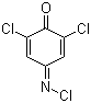 structure of CAS# 101-38-2, 2,6-Dichloroquinone-4-chloroimide
