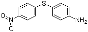 4-氨基-4'-硝基二苯硫醚分子结构 (CAS 101-59-7)