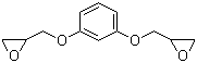1,3-苯二酚二缩水甘油醚分子结构 (CAS 101-90-6)