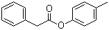 structure of CAS# 101-94-0, 4-Cresyl phenylacetate